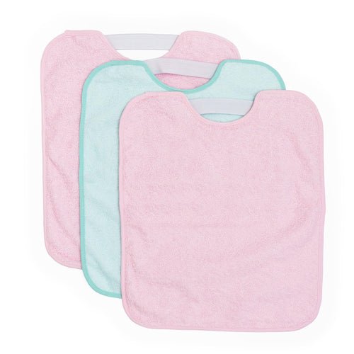 Ti TIN Pack 3 Baberos Bebé Impermeables 31x38 cm, +12 Meses